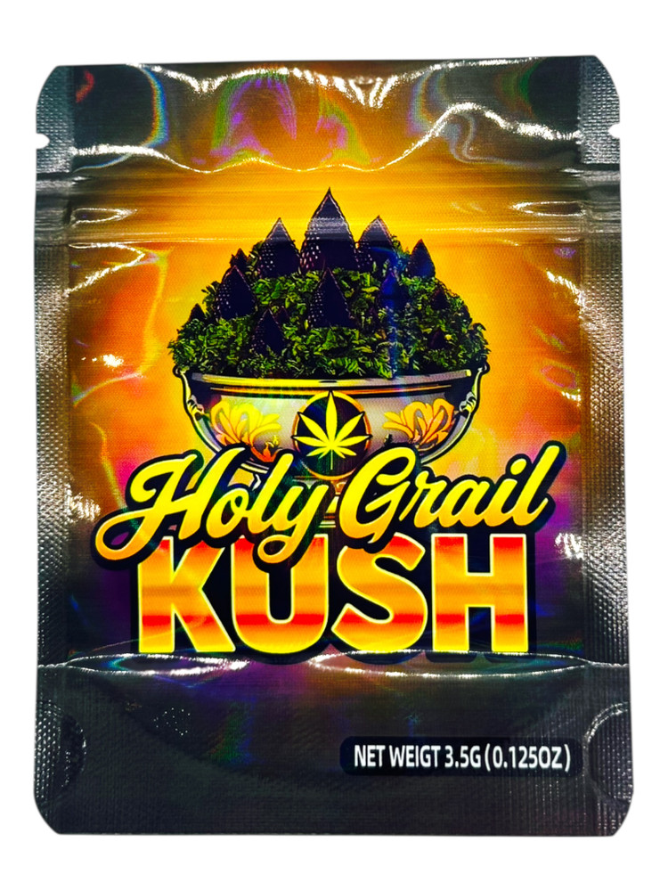 SMELL PROOF 3.5G MYLAR BAGS - PACK OF 50 (DESIGN #1)