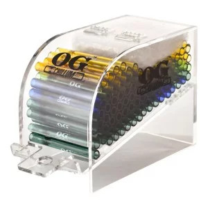 OG PREMIUM 4" GLASS CHILLIUM - DISPLAY OF 10