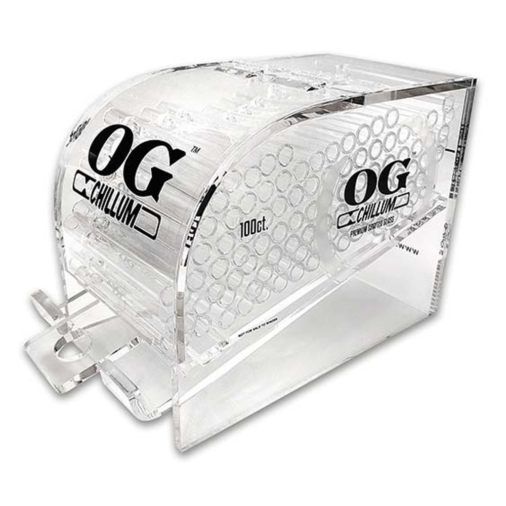 OG PREMIUM 4" GLASS CHILLIUM - DISPLAY OF 10