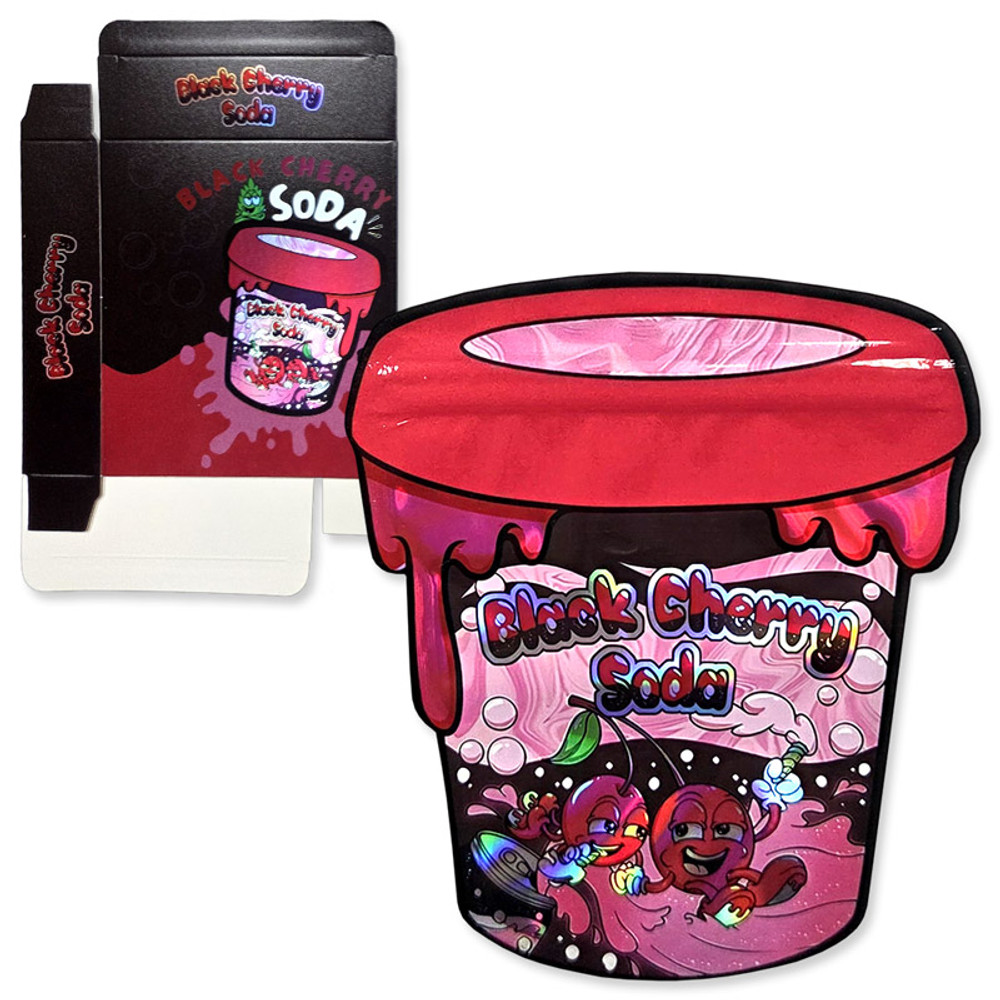 SMELL PROOF 3.5G MYLAR PLASTIC BAGS - PACK OF 50 (DESIGN #1)