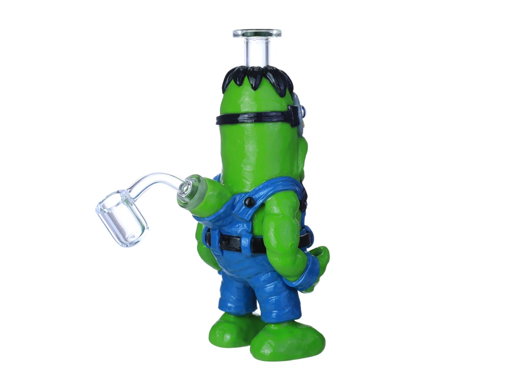 GLOW IN THE DARK HEAVY MONSTER WATERPIPE 7"