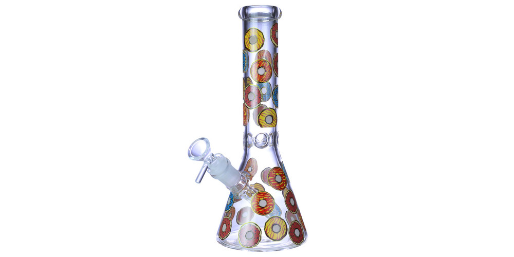 DONUTS PREMIUM BEAKER WATERPIPE 10"