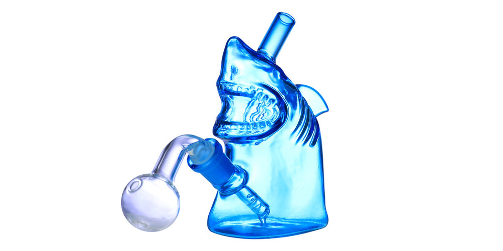 SHAPED PREMIUM GLASS OIL BURNER 4.5"