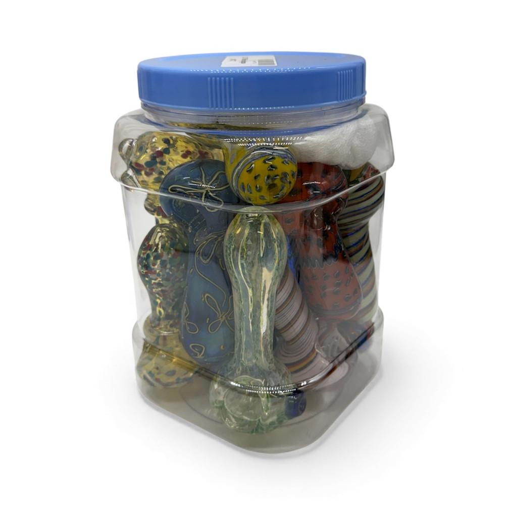 PREMIUM MIX 4" HANDPIPES - JAR OF 14