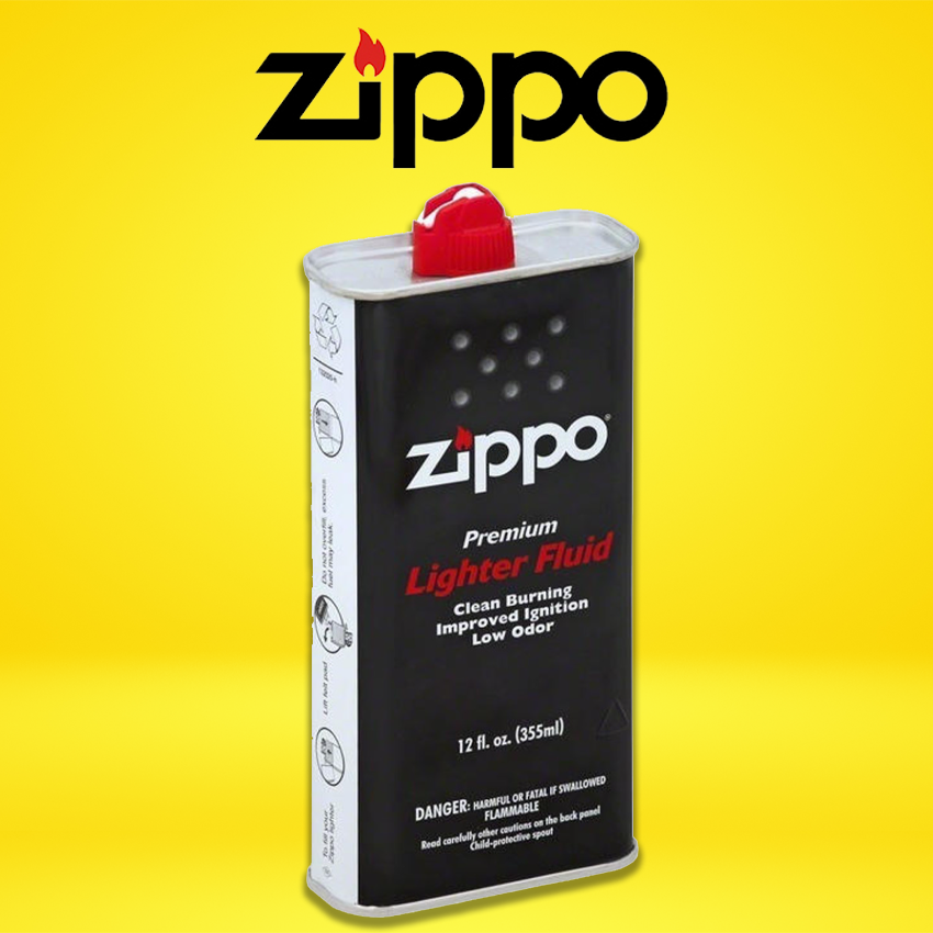 ZIPPO LIGHTER FLUID - 12OZ - DISPLAY OF 12
