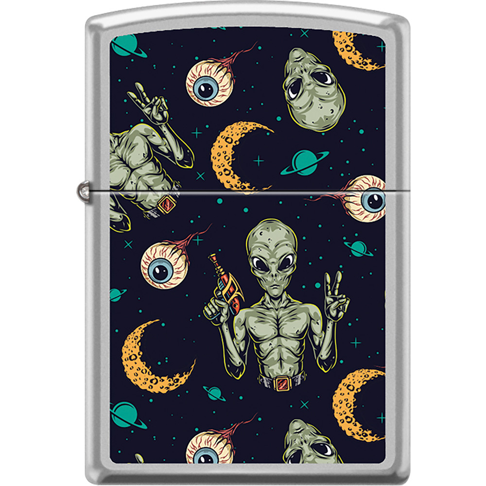 ZIPPO ALIEN - MOON - EYEBALL LIGHTER