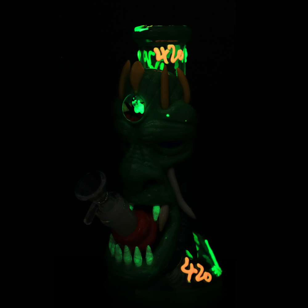 420 MONSTER HANDCRAFTED GLOW IN THE DARK  10"