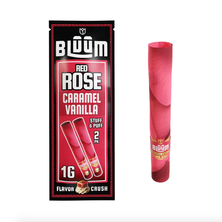 BLUUM WILF FLOWER ROLLING PAPER 2-PACK - DISPLAY OF 10