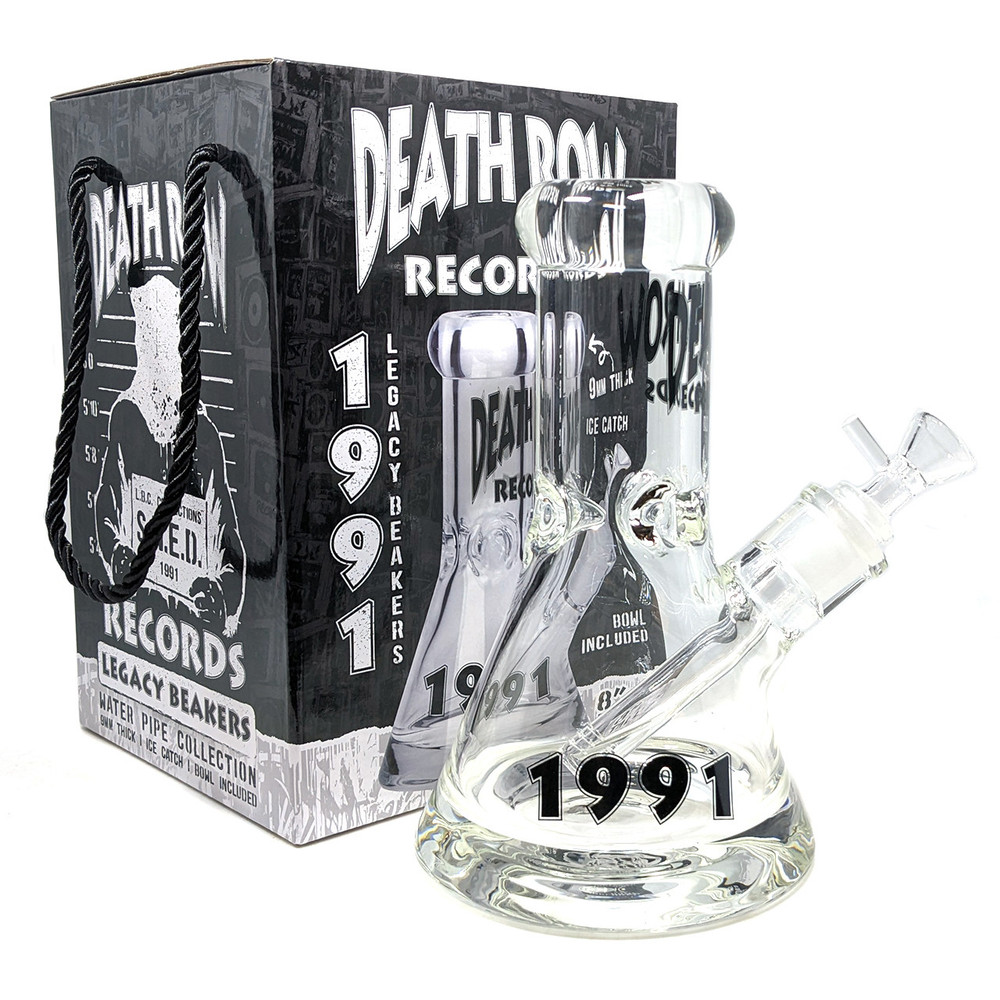 DEATH ROW RECORDS LEGACY 9MM BEAKER WATER PIPE