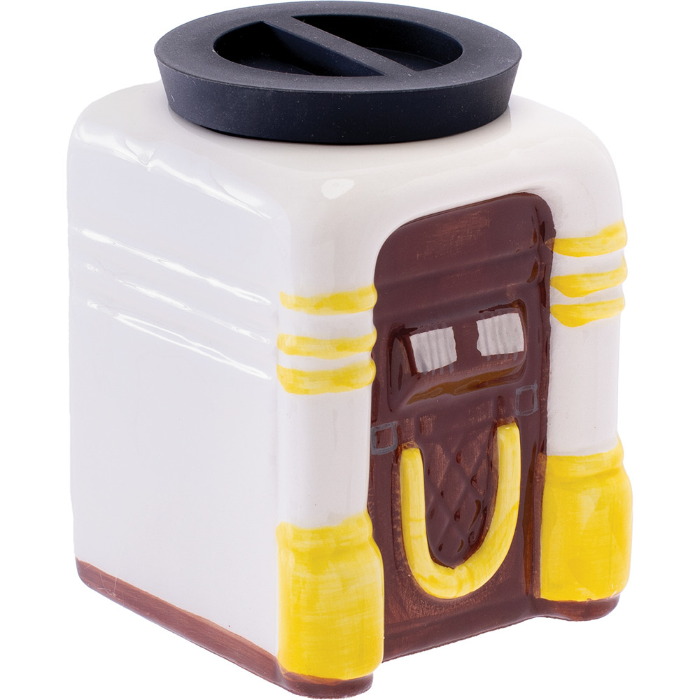 RETRO TV & JUKEBOX STASH JARS - DISPLAY OF 6