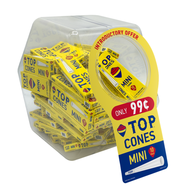 TOP CONES DISPLAY OF 72