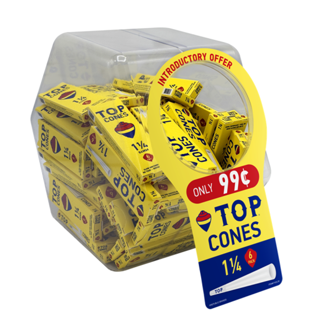 TOP CONES DISPLAY OF 72