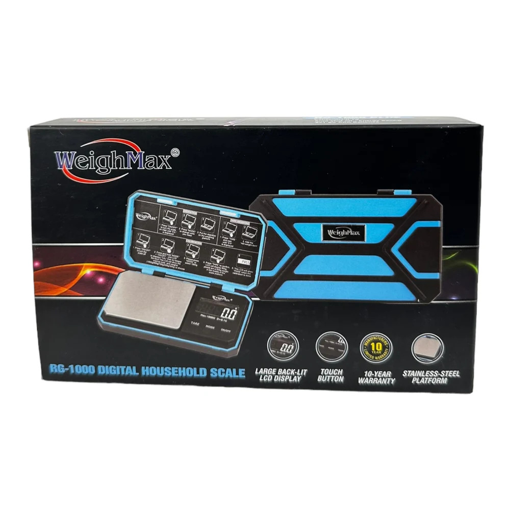 WEIGHMAX RG-1000 DIGITAL HOUSEHOLD SCALE 1000 X 0.1G