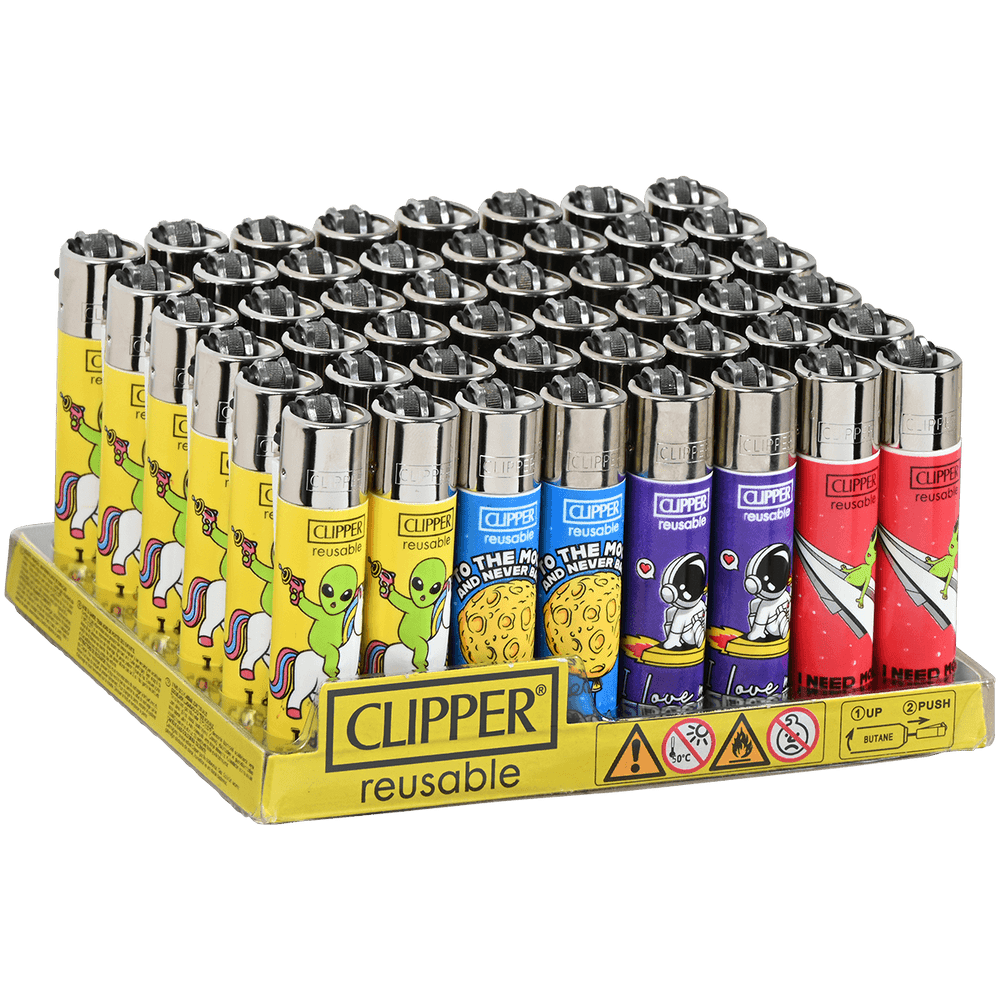 CLIPPER CP11LOL4 LOL QUOTES LIGHTERS - DISPLAY OF 48