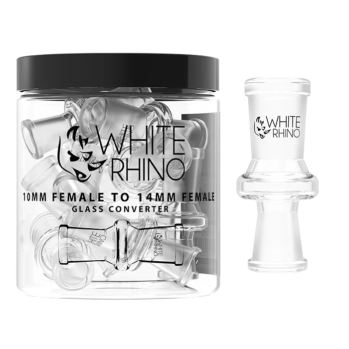 WHITE RHINO GLASS CONVERTER - JAR OF 10