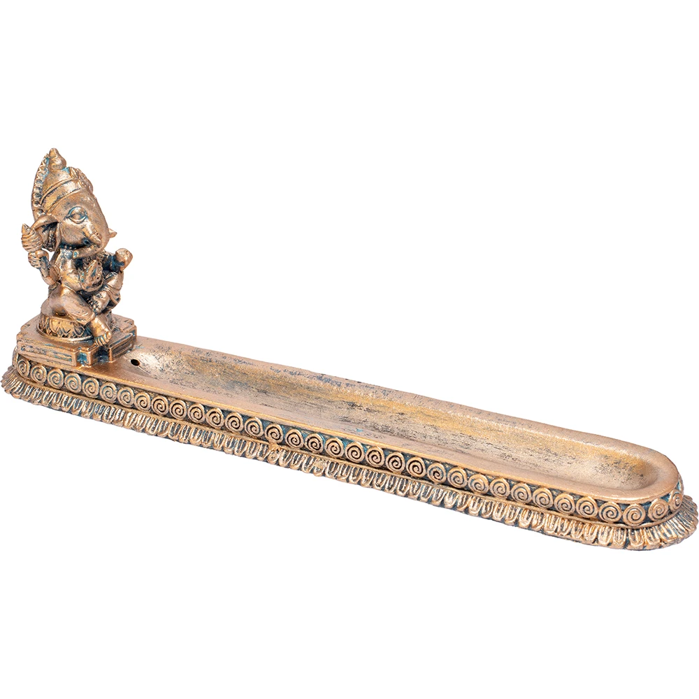 GANESH POLYSTONE INCENSE BURNER (IB99)