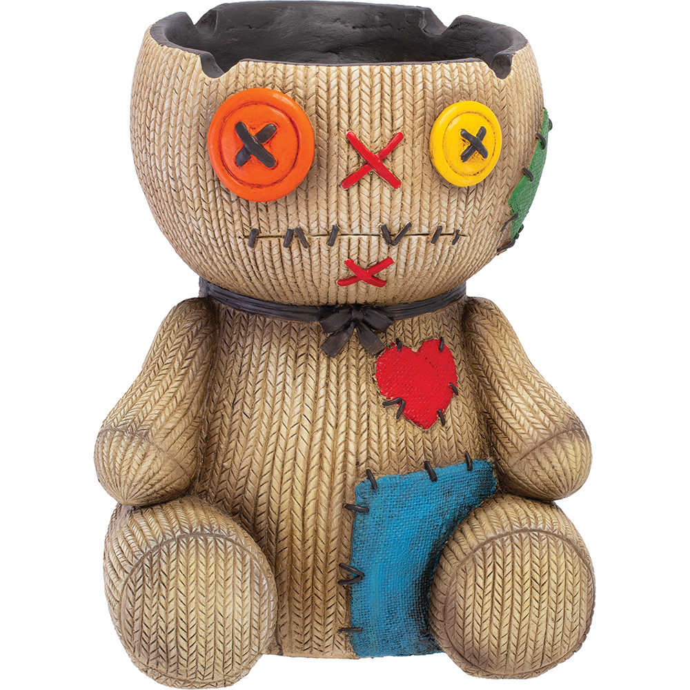 FUJIMA VOODOO DOLL OVERSIZED ASHTRAY 16.5"