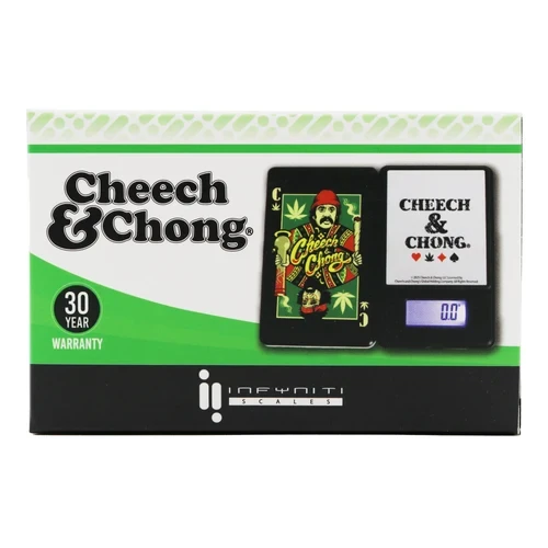 INFYNITI SCALES CHEECH & CHONG PLAYING CARDS VIRUS 50G X 0.01G SCALE (CHVB0050)