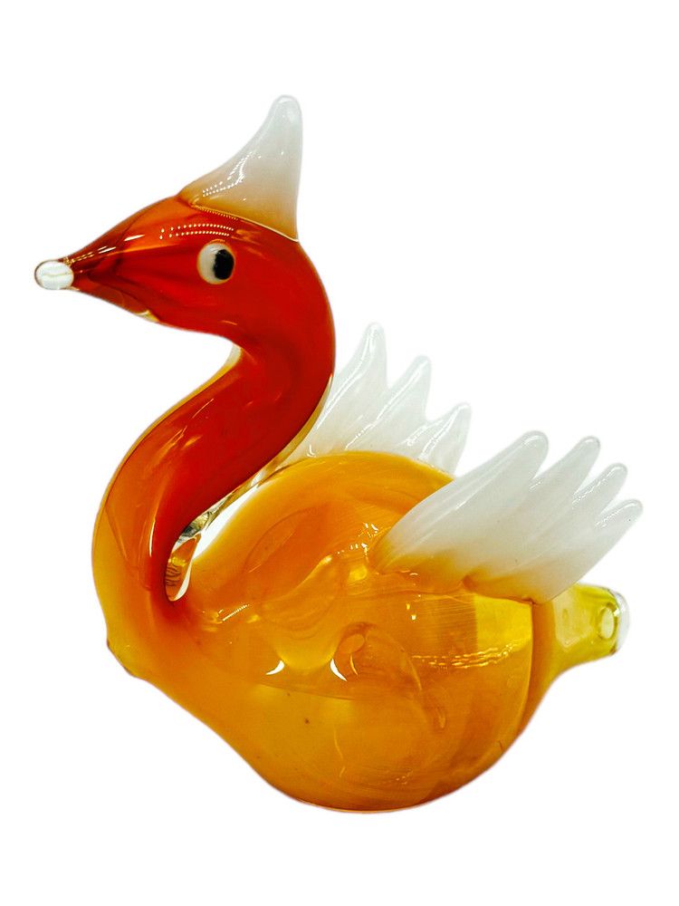 YELLOW FUMED DUCK MIX COLOR PREMIUM HANDPIPE 5"