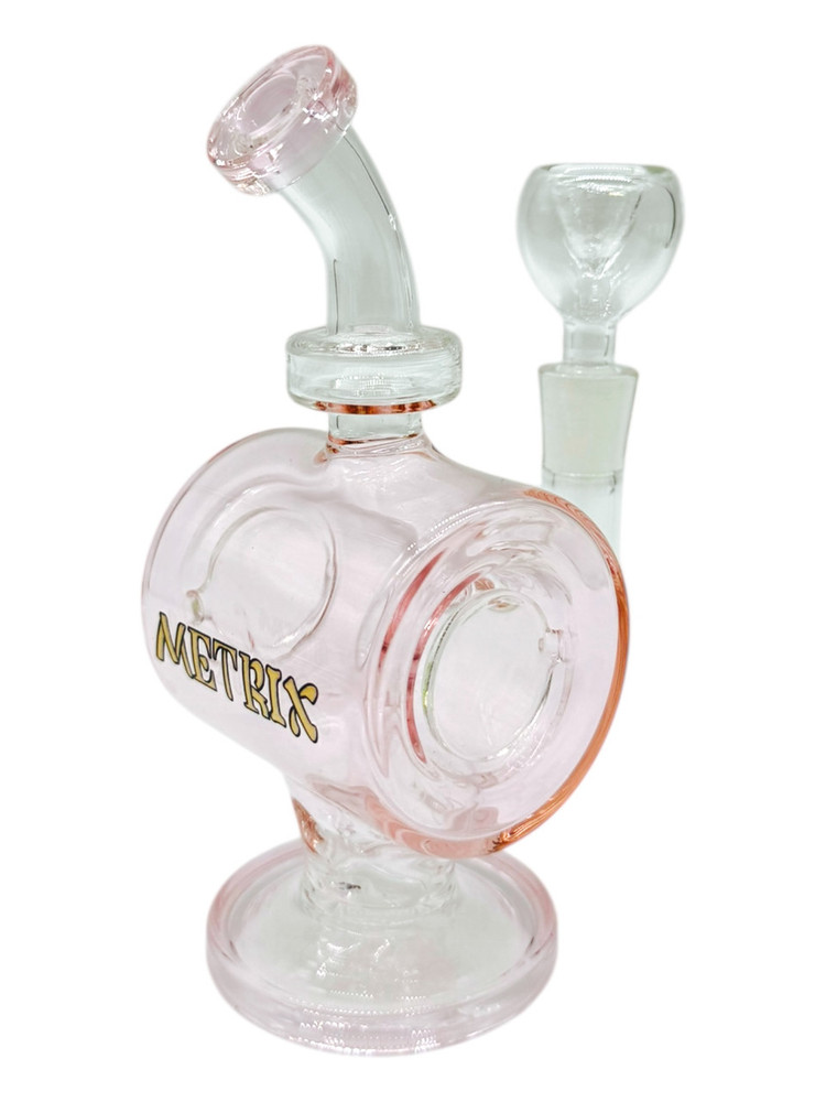 METRIX CYLINDER WATERPIPE ASSORTED COLOR 5.5"