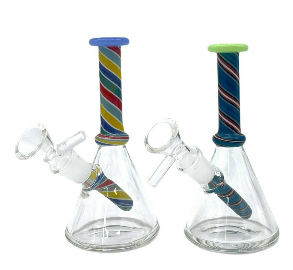 MINI ASSORTED COLOR BEAKER WATERPIPE 5.5 WP100051