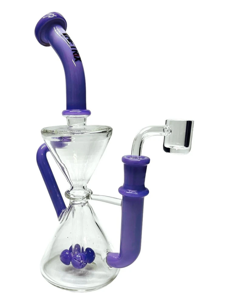  METRIX HOURGLASS SINGLE DRAIN RECYCLER 10" 