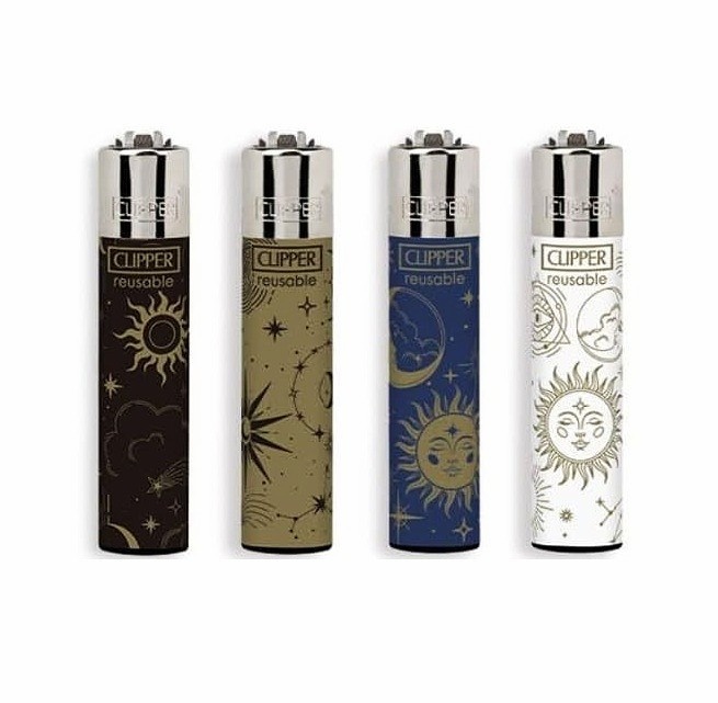 CLIPPER MYSTICAL DESTINY LIGHTERS - DISPLAY OF 48