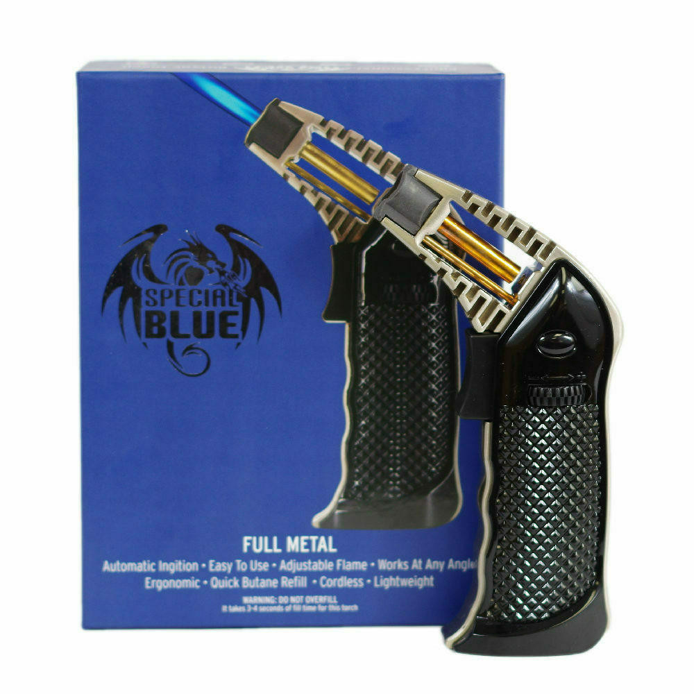  FULL METAL - SPECIAL BLUE PROFESSIONAL BUTANE TORCH 