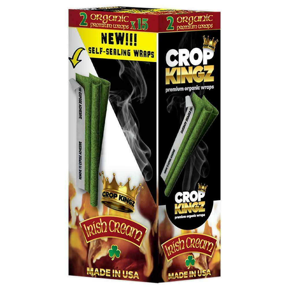  CROP KINGZ SELF-SEALING ORGANIG WRAPS - 15CT 