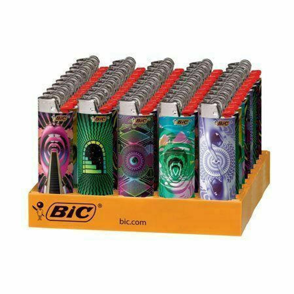  BIC PRISMATIC LIGHTER DISPLAY - 50CT 
