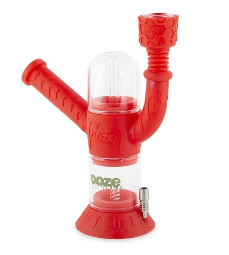  OOZE CRANIUM SILICONE WATERPIPE & NECTAR COLLECTOR - MIXED COLORS (WP1005) 