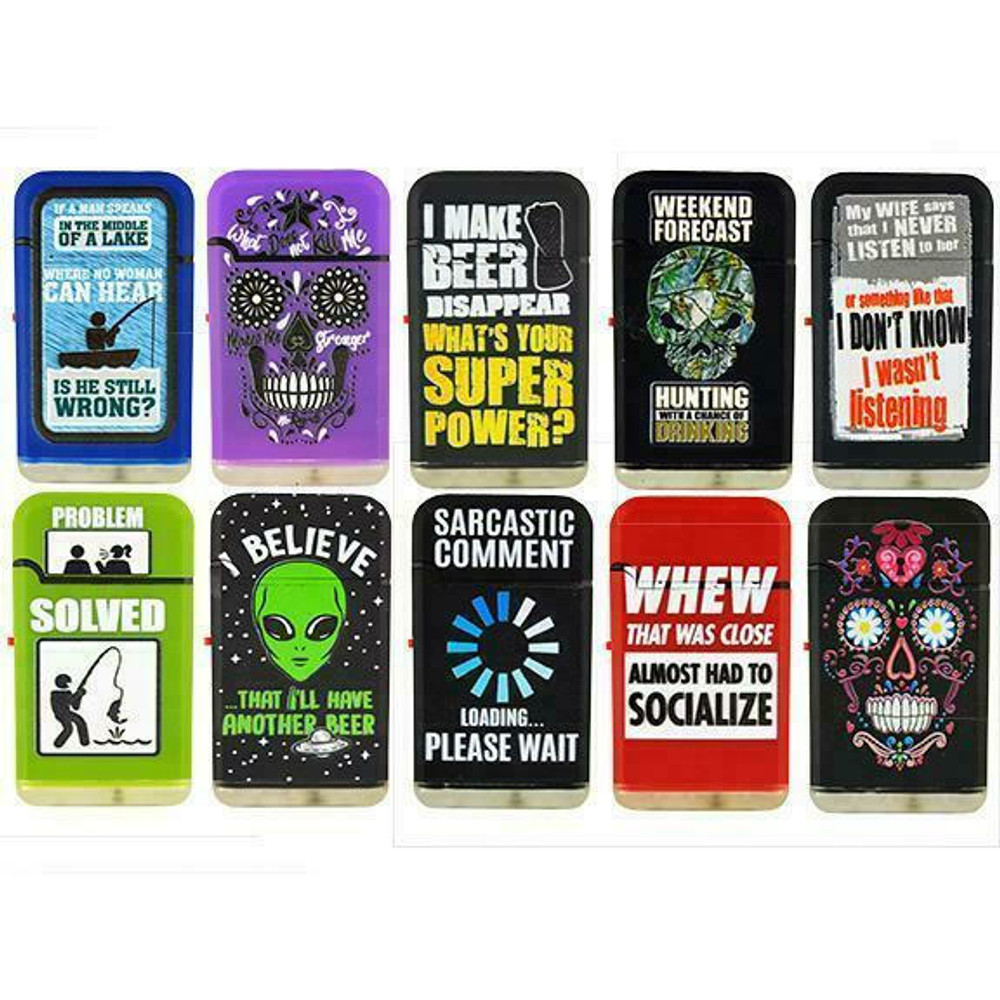  DUAL TORCH BIG BUBBA LIGHTER - SMOKE ZILLA - DISPLAY OF 10CT 