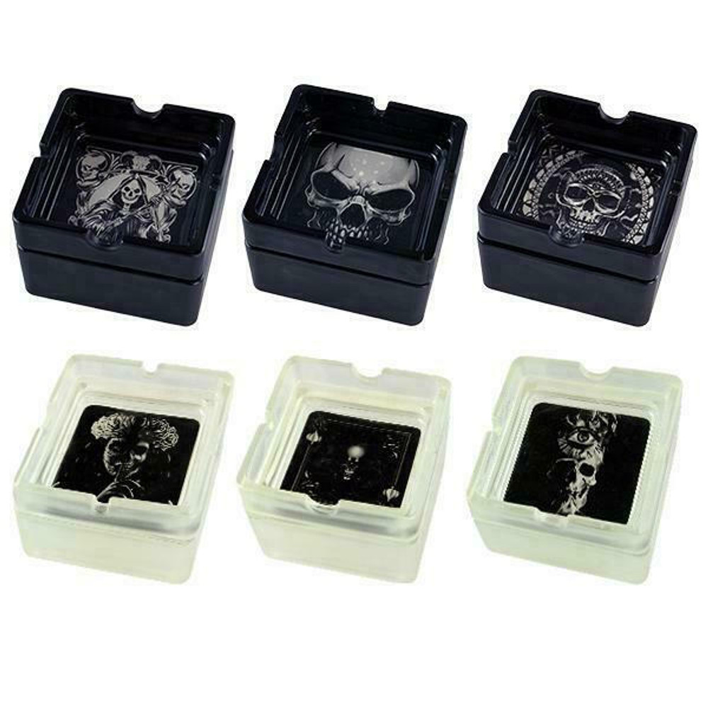  LARGE GID ASHTRAY KIT - SMOKE ZILLA - DISPLAY OF 6CT 