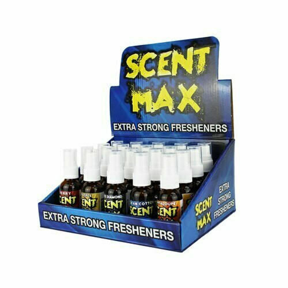  SCENT MAX EXTRA STRONG AIR FRESHNER DISPLAY - 20CT 