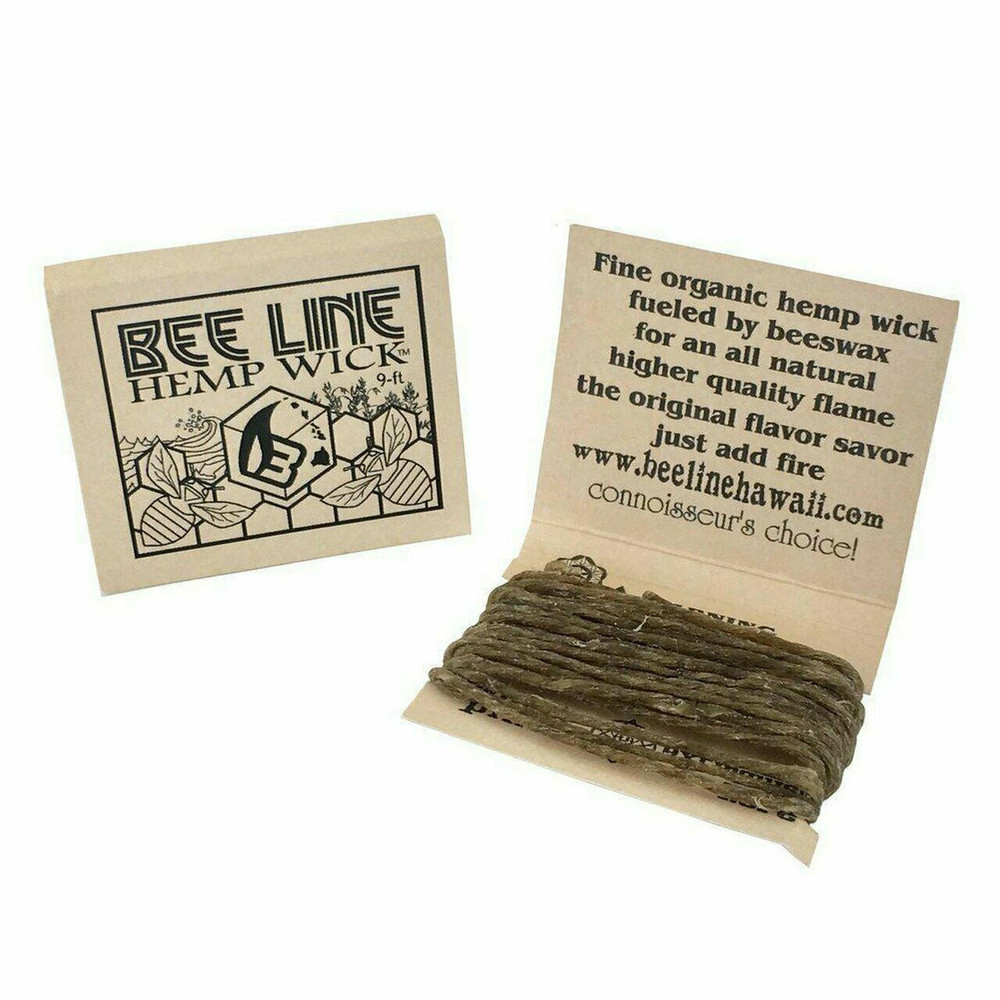  BEE LINE ORGANIC HEMP ORIGINAL THIN WICK - 21 PACK / 9FT 