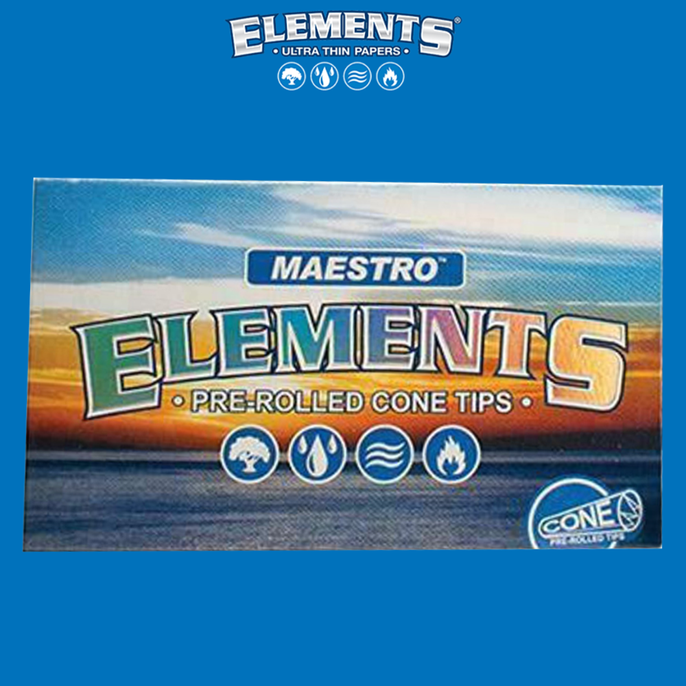 ELEMENTS MAESTRO - CONE ROLLING TIPS 21PACK - 20CT