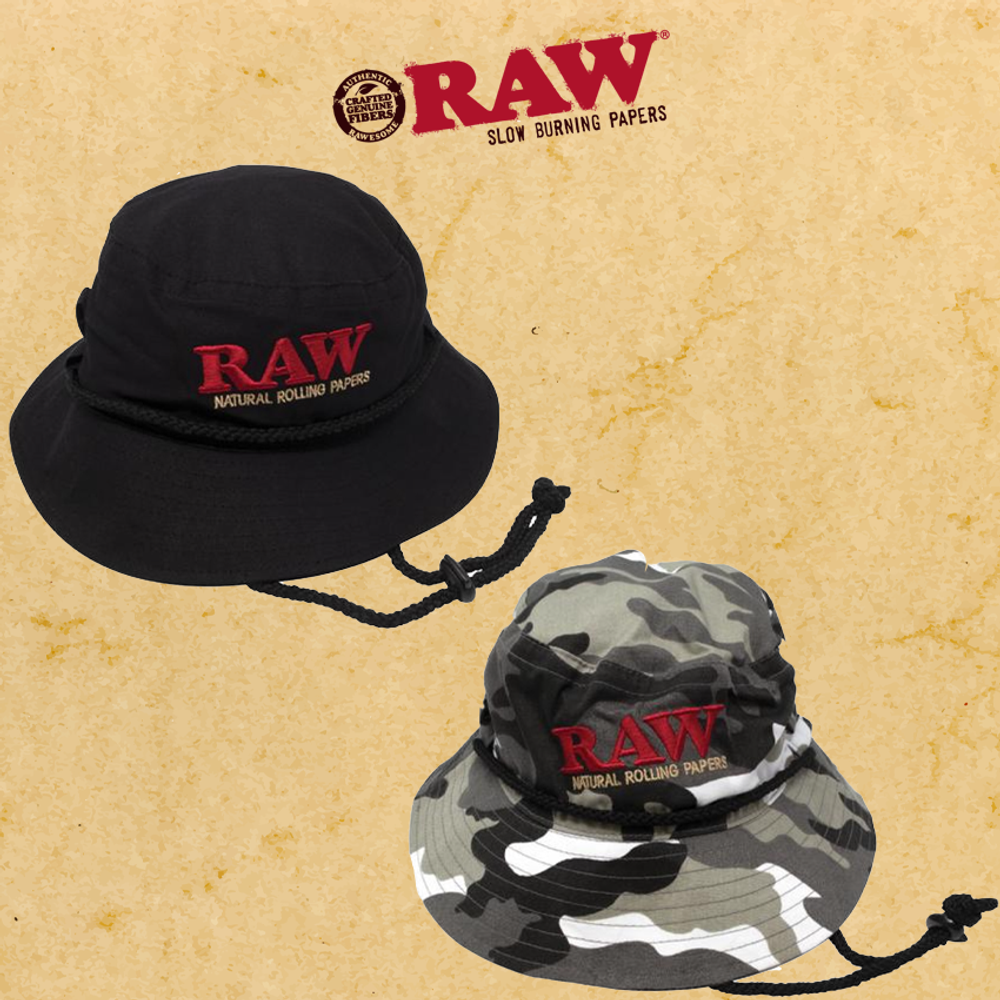 RAW SMOKEMANS BUCKET HAT - 1CT