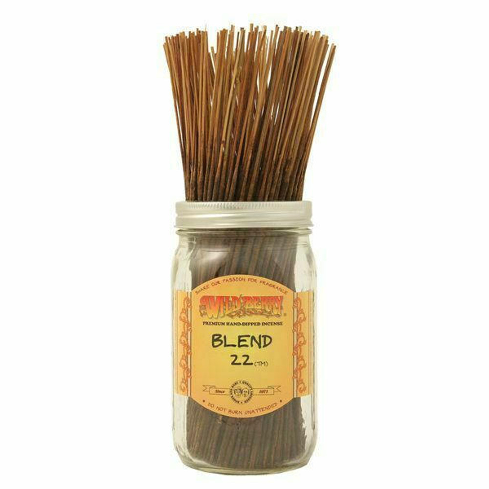  BLEND 22 - WILD BERRY INCENSE STICKS 100CT. 