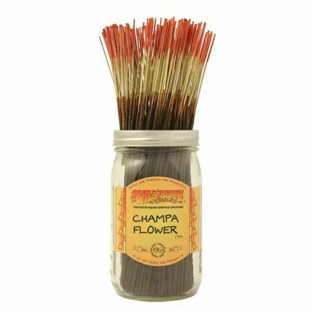  CHAMPA FLOWER - WILD BERRY INCENSE STICKS 100CT. 