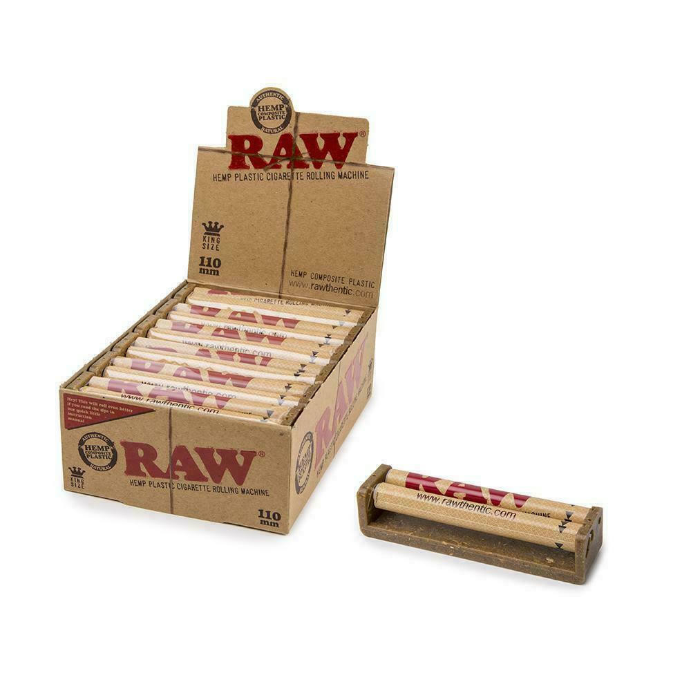  RAW 110MM KING SIZE CONE ROLLER - 12CT 