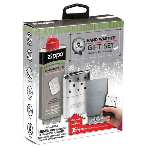 ZIPPO - 6-HOUR ULTIMATE REFILLABLE HAND WARMER GIFT SET - 1CT ZIPPO - 6-HOUR ULTIMATE REFILLABLE HAND WARMER GIFT SET - 1CT