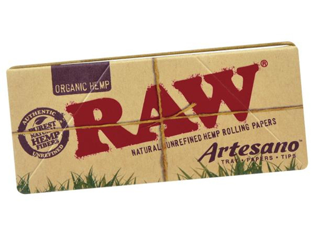  RAW ORGANIC HEMP ARTESANO KING SIZE SLIM - DISPLAY OF 15CT 