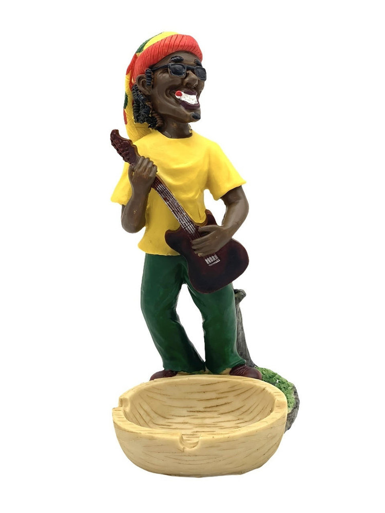  MEDIUM SIZE JAMAICAN MAN ASHTRAY 9.75" - 1CT (LT178) 