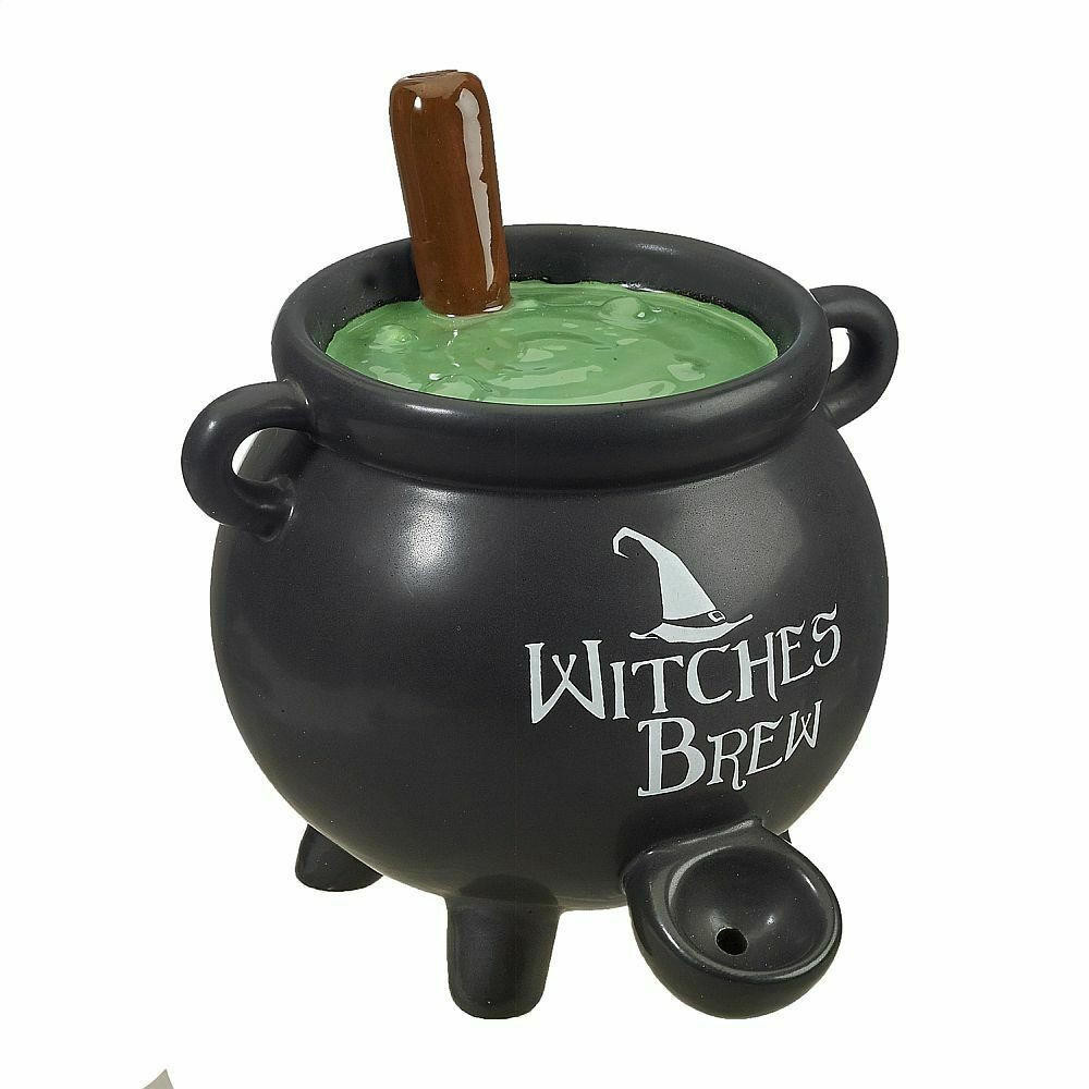 WITCHES BREW CERAMIC HANDPIPE - 1CT