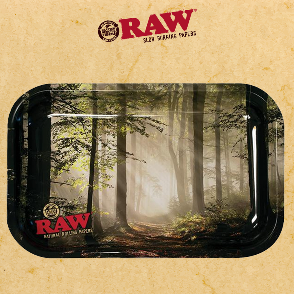 RAW SMALL IN THE FOREST ROLLING TRAY (RAW-TRAY15)