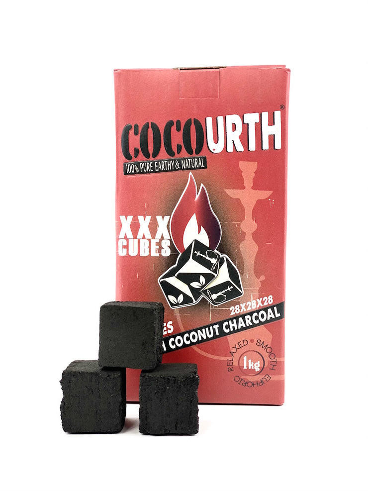 XXX CUBES PREMIUM COCONUT CHARCOAL - 54CT - COCOURTH