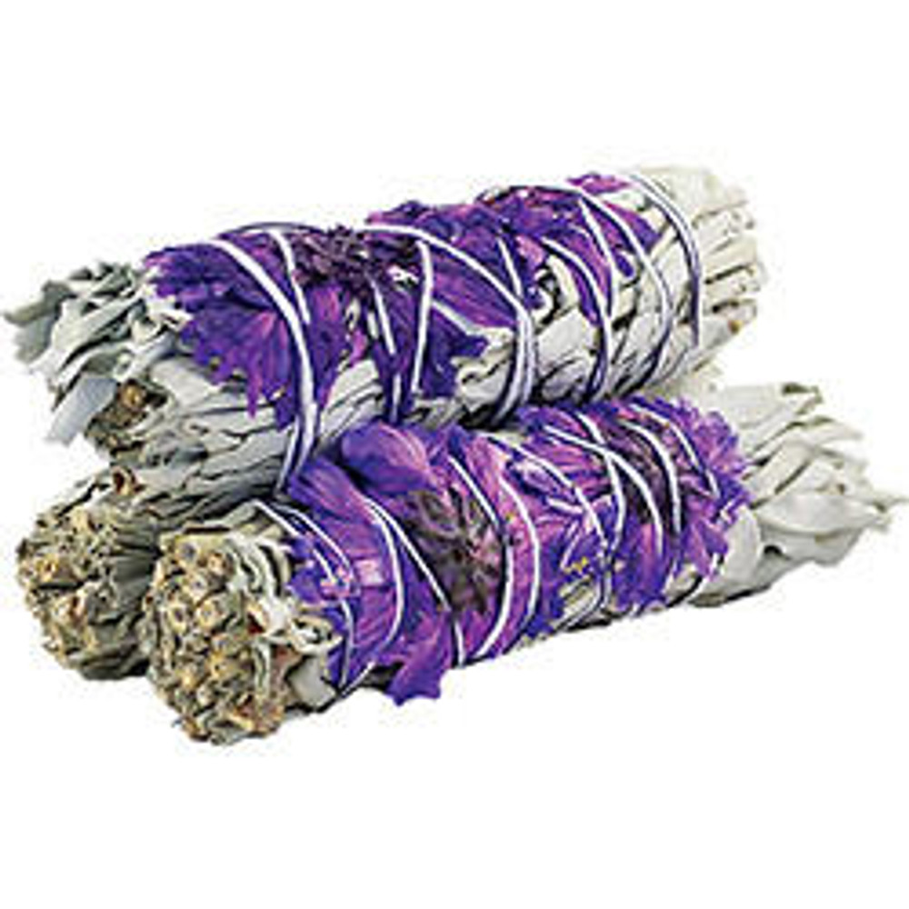 FLORAL WHITE SAGE - 3CT ASSORTED STYLE