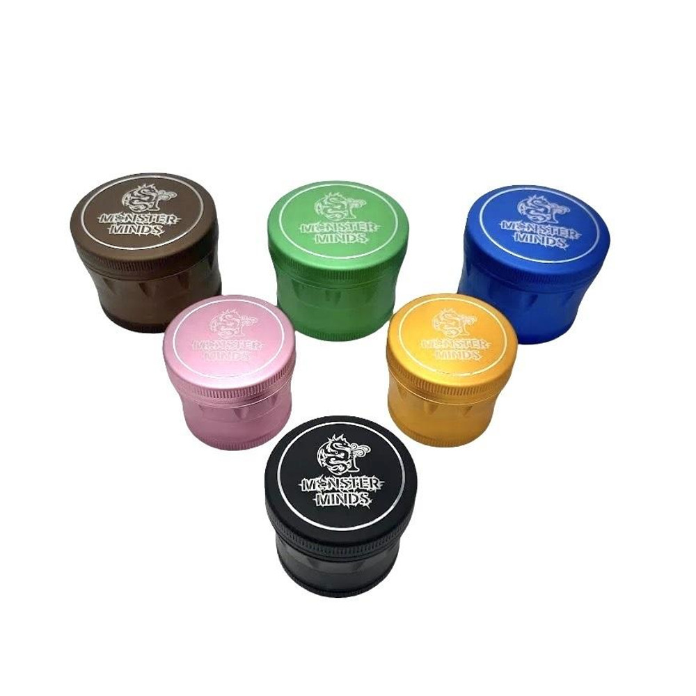 MONSTER MINDS SHARPIE ALUMINUM GRINDER - 53MM