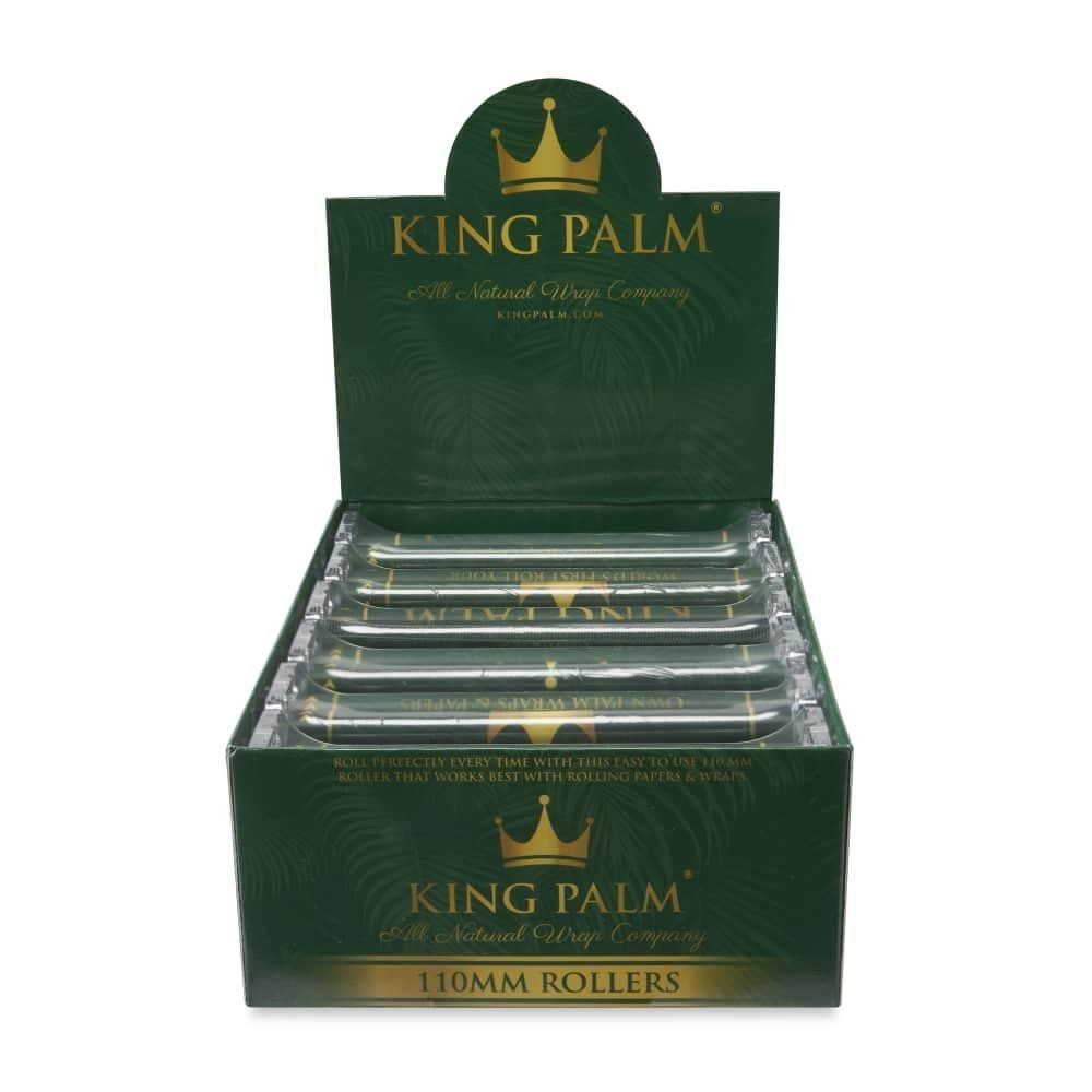 KING PALM 110MM ROLLERS DISPLAY - 12CT