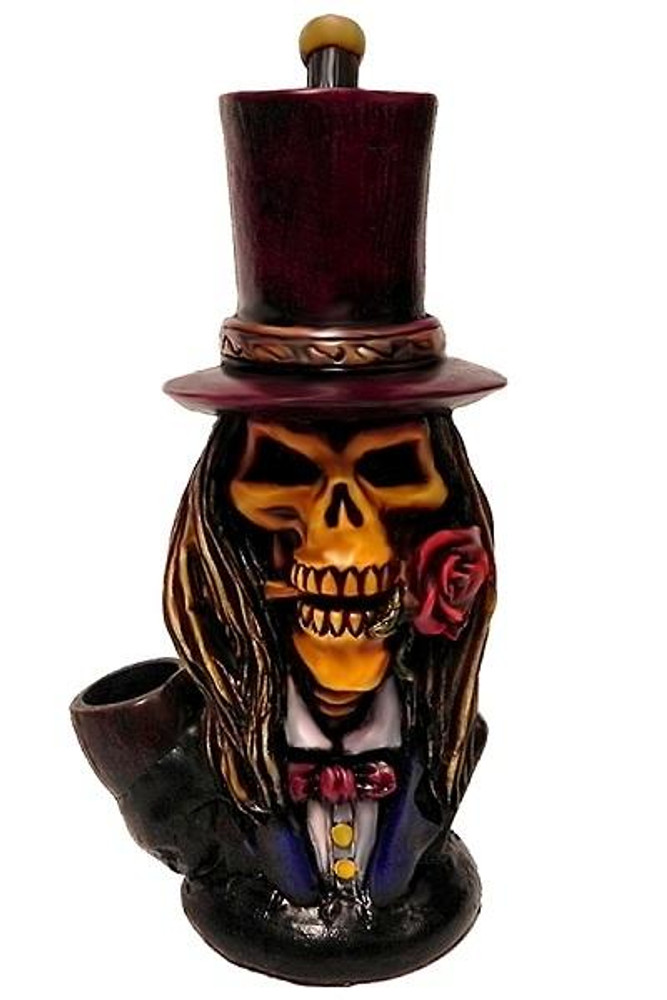 HAND CRAFTED TOP HAT ROSE HANDPIPE 7